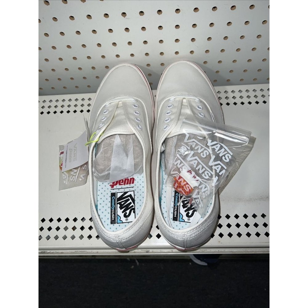 VANS Penn X ComfyCush Authentic Mens Athletic Skateboarding Shoes Size 10 - Picture 2 of 11
